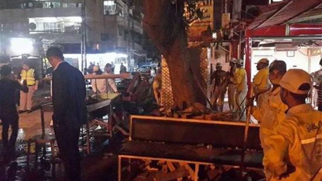 قتلى وجرحى بتفجير انتحاري في الكرادة وسط بغداد