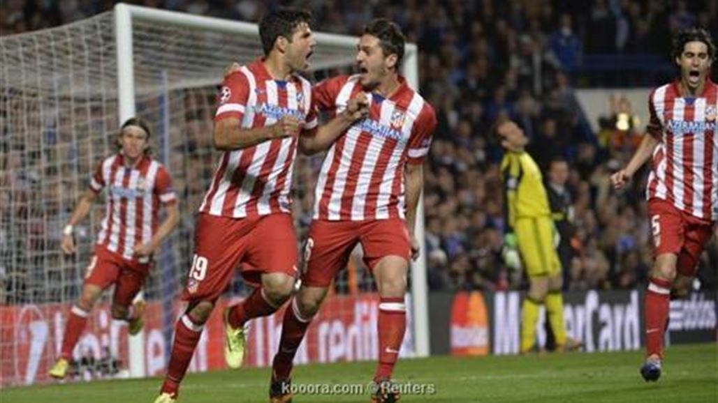 أتلتيكو مدريد يلبس نهائي دوري الأبطال حلة اسبانية بفوزه على تشيلسي