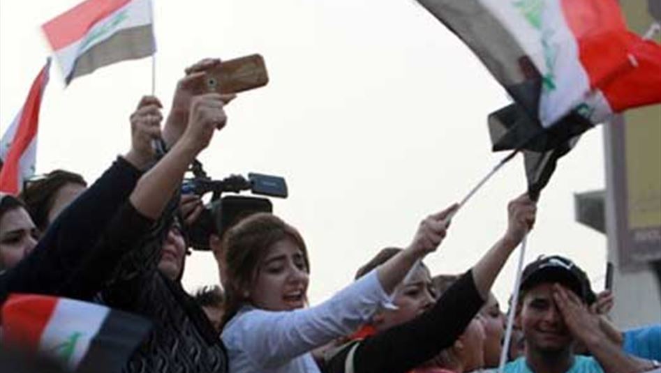صوت المرأة العراقية يدوي في احتجاجات ساحة التحرير