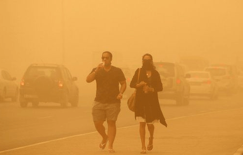 نصائح الصحة والسلامة لتجاوز موسم العواصف الرملية