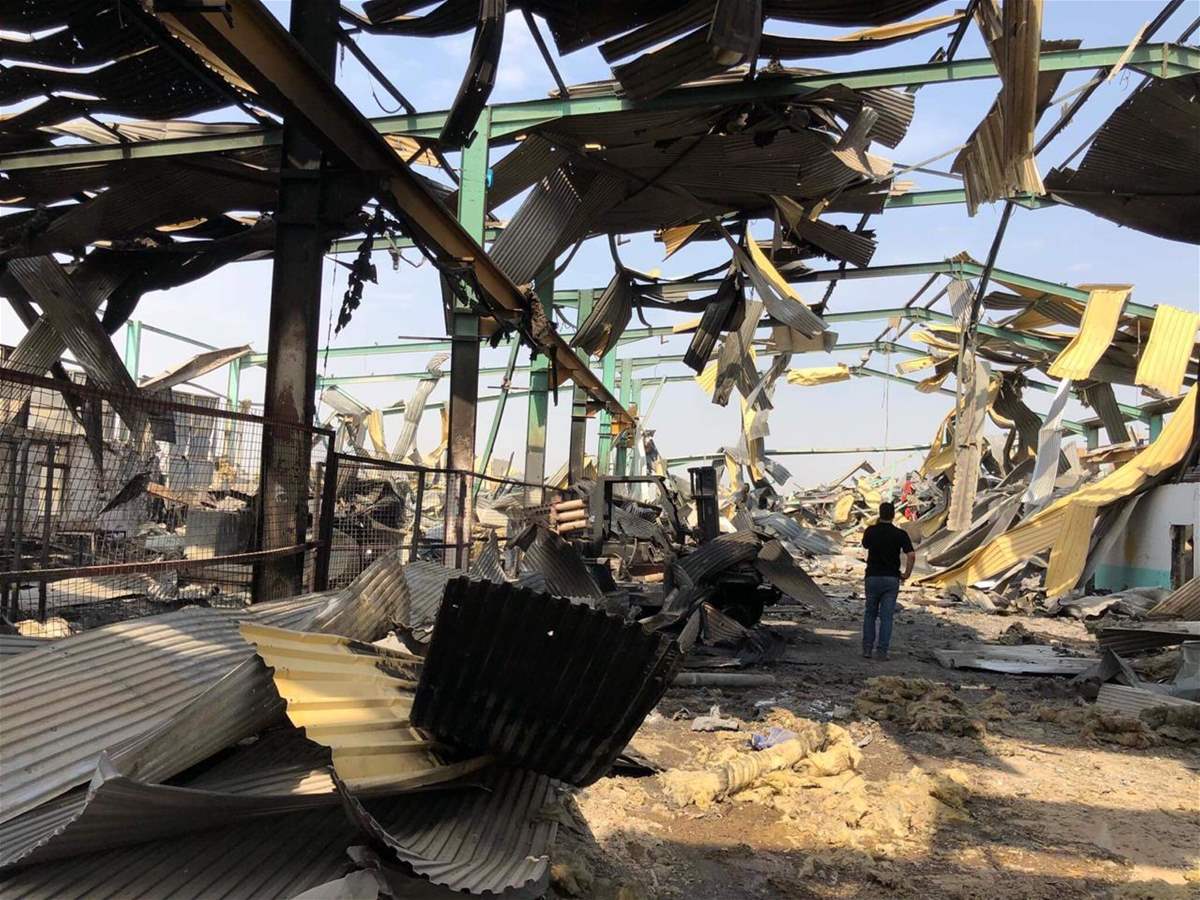 صور جديدة عن تفجيرات معسكر سكانيا للواء 14 حشد شعبي وكأنها مخازن خشب!!!