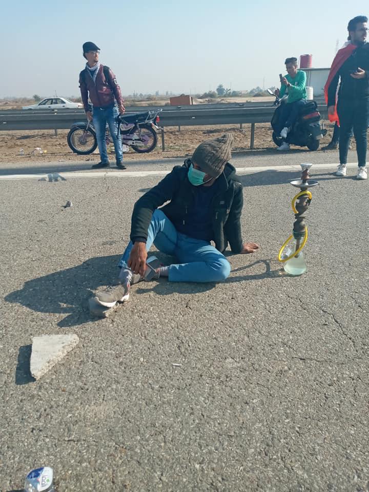 اليوم قتيل جديد على محمد القاسم وساحة قرطبة وسط بغداد والجيش الباسل ينشر صور معوقين واطفال بانهم مجرمون