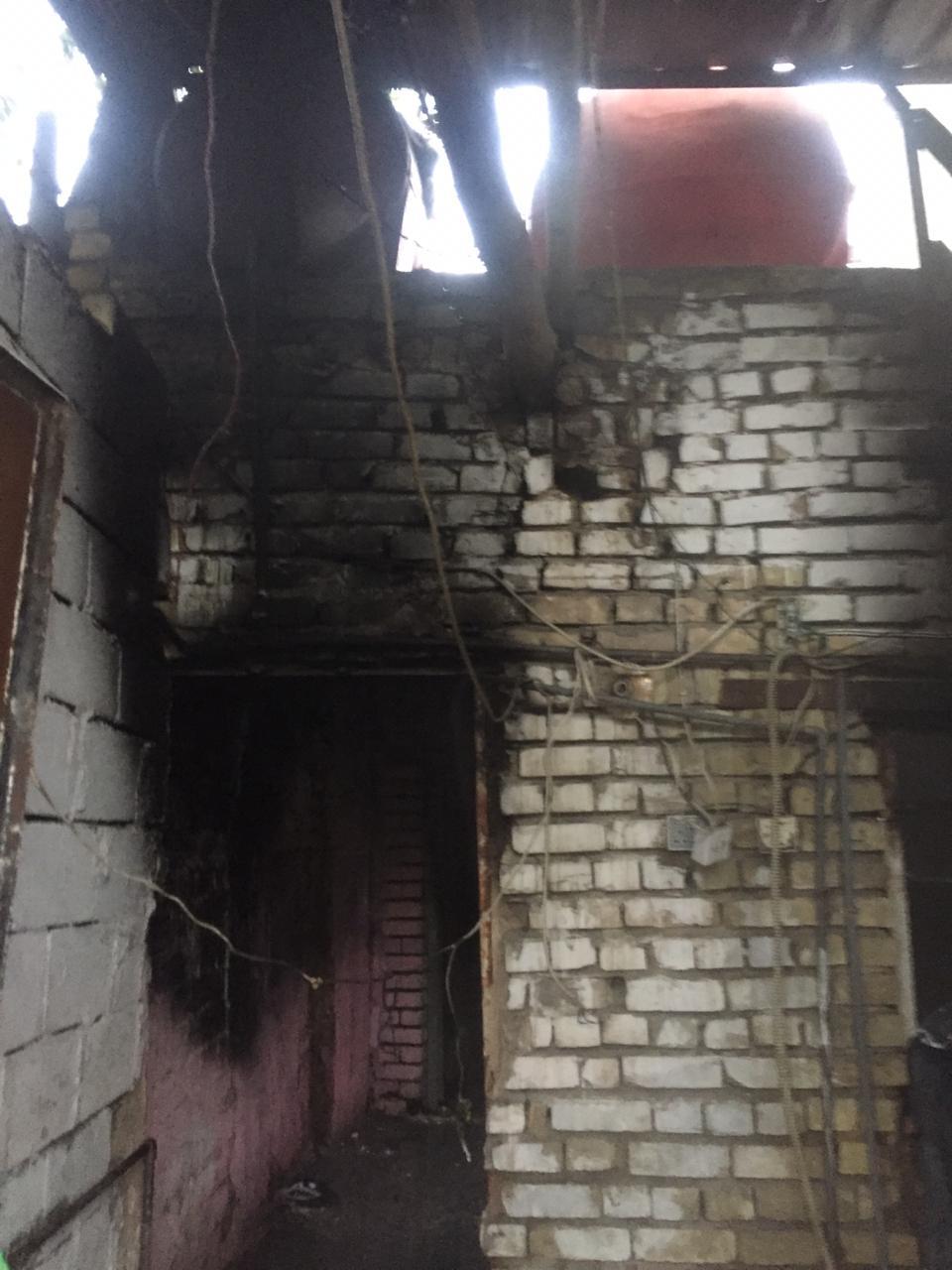 حرق بيت العلوية عمة السيد المشنوق في ساحة الوثبة