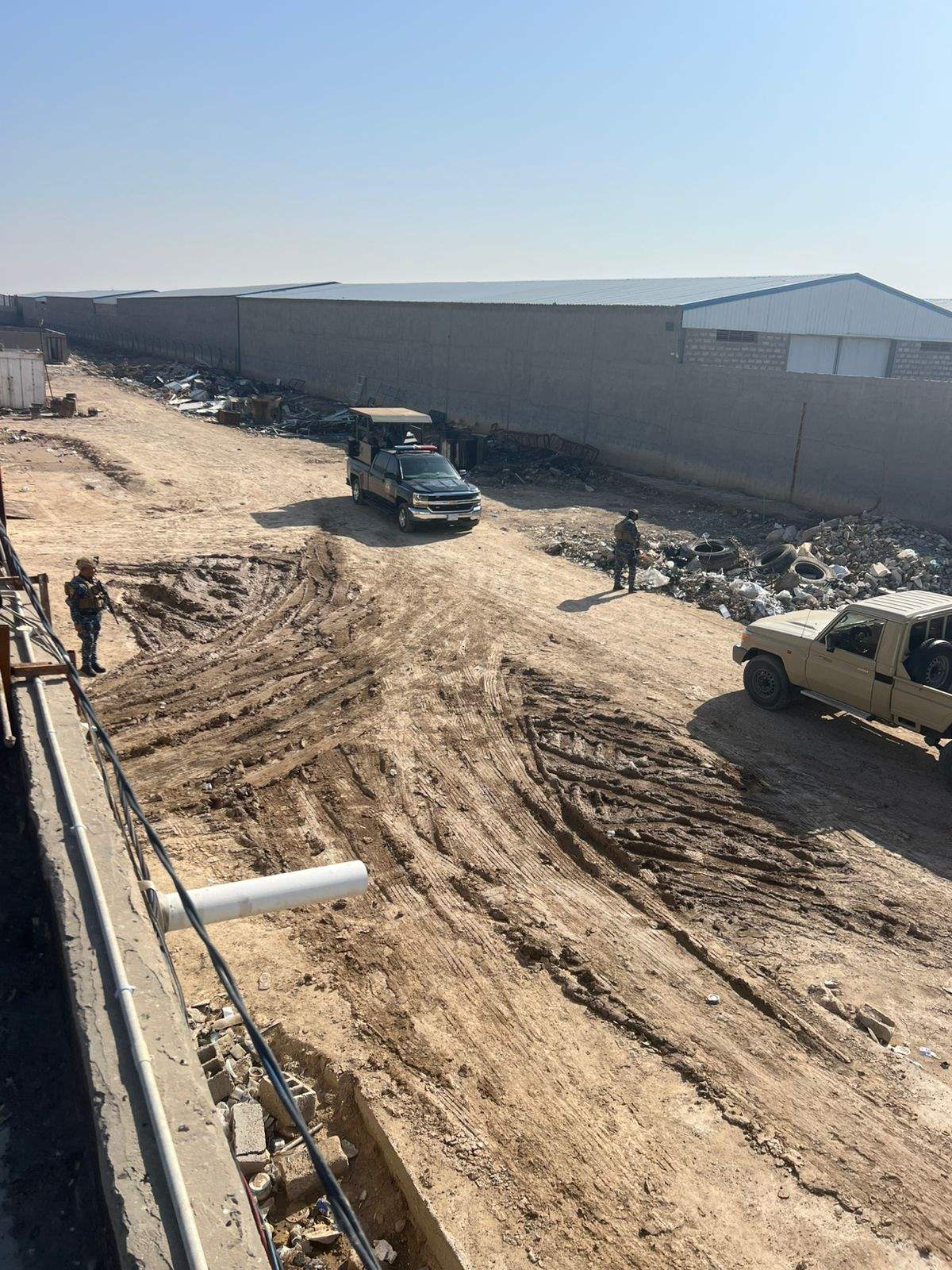 عمليات بغداد تغلق 25 موقع كور صهر المعادن جنوب شرق العاصمة