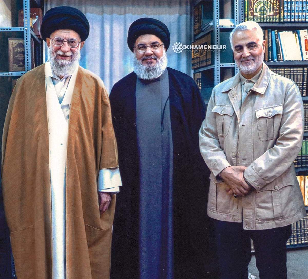 Khamenei, Soleimani and Nasrallah for the first time in a "secret visit" ExtImage-4370094-1748375296