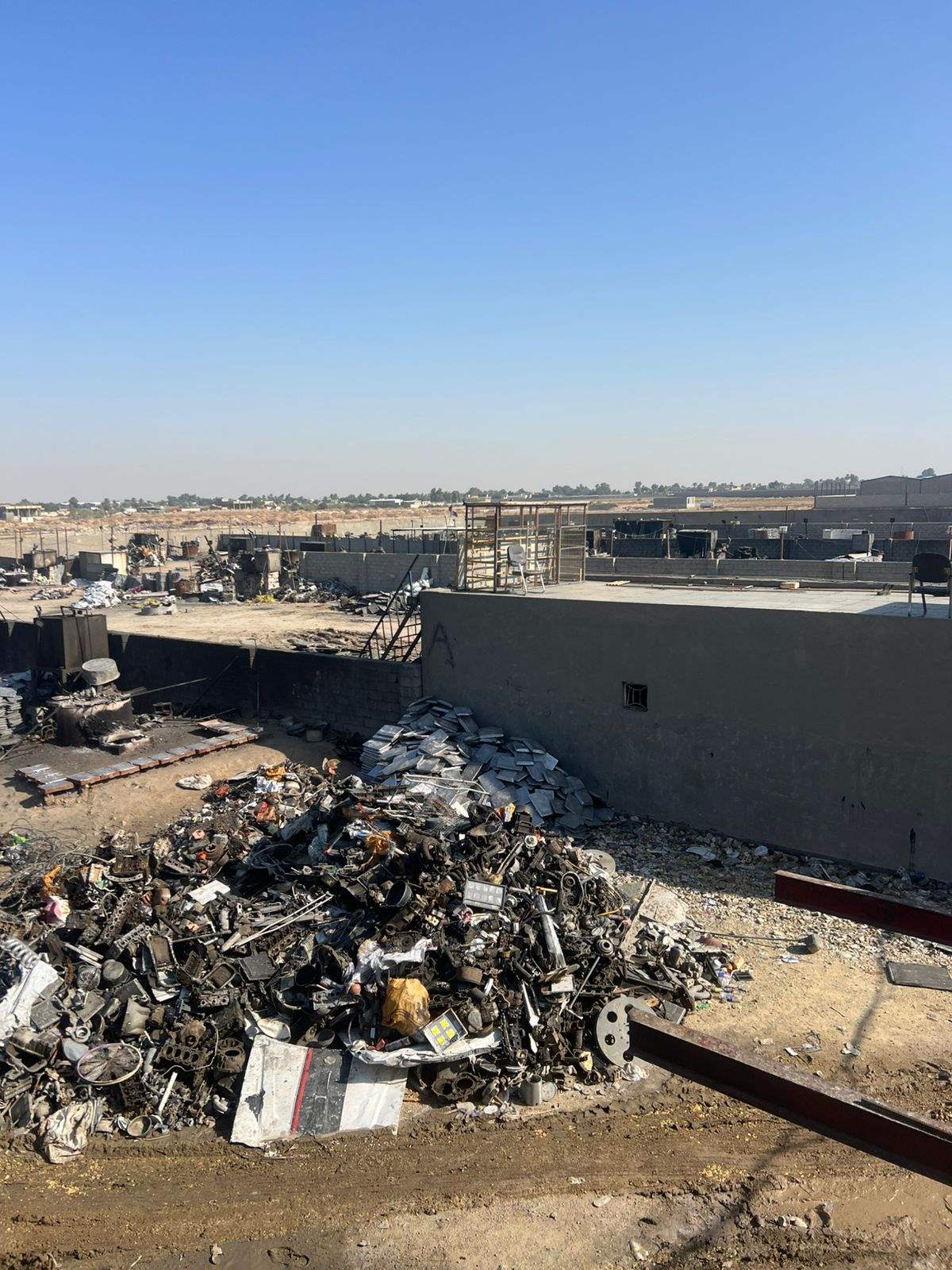 عمليات بغداد تغلق 25 موقع كور صهر المعادن جنوب شرق العاصمة