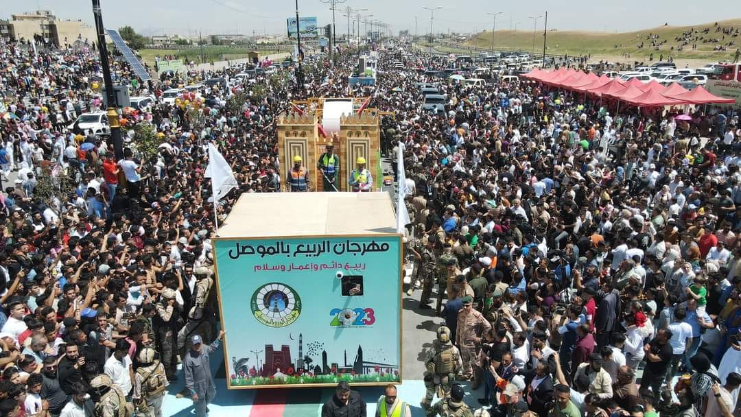 مهرجان الربيع في الموصل بعد توقف دام 20 عاماً