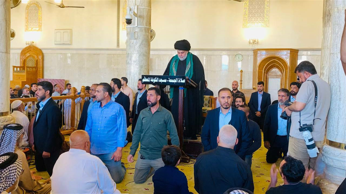 صحيفة العراق تنشُر الخطبة الكاملة للصدر في مسجد الكوفة
