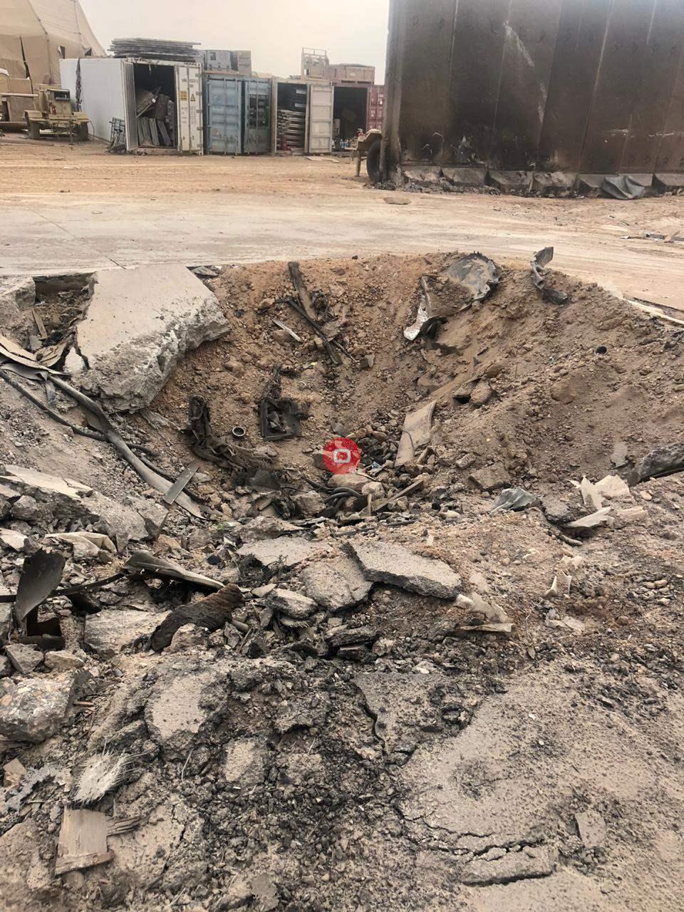 تصاویری از پایگاه «عین الاسد» پس از حمله موشکی ایران 