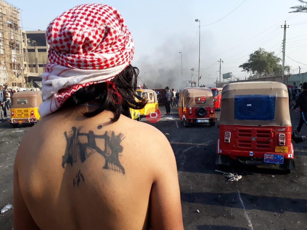 اليوم قتيل جديد على محمد القاسم وساحة قرطبة وسط بغداد والجيش الباسل ينشر صور معوقين واطفال بانهم مجرمون