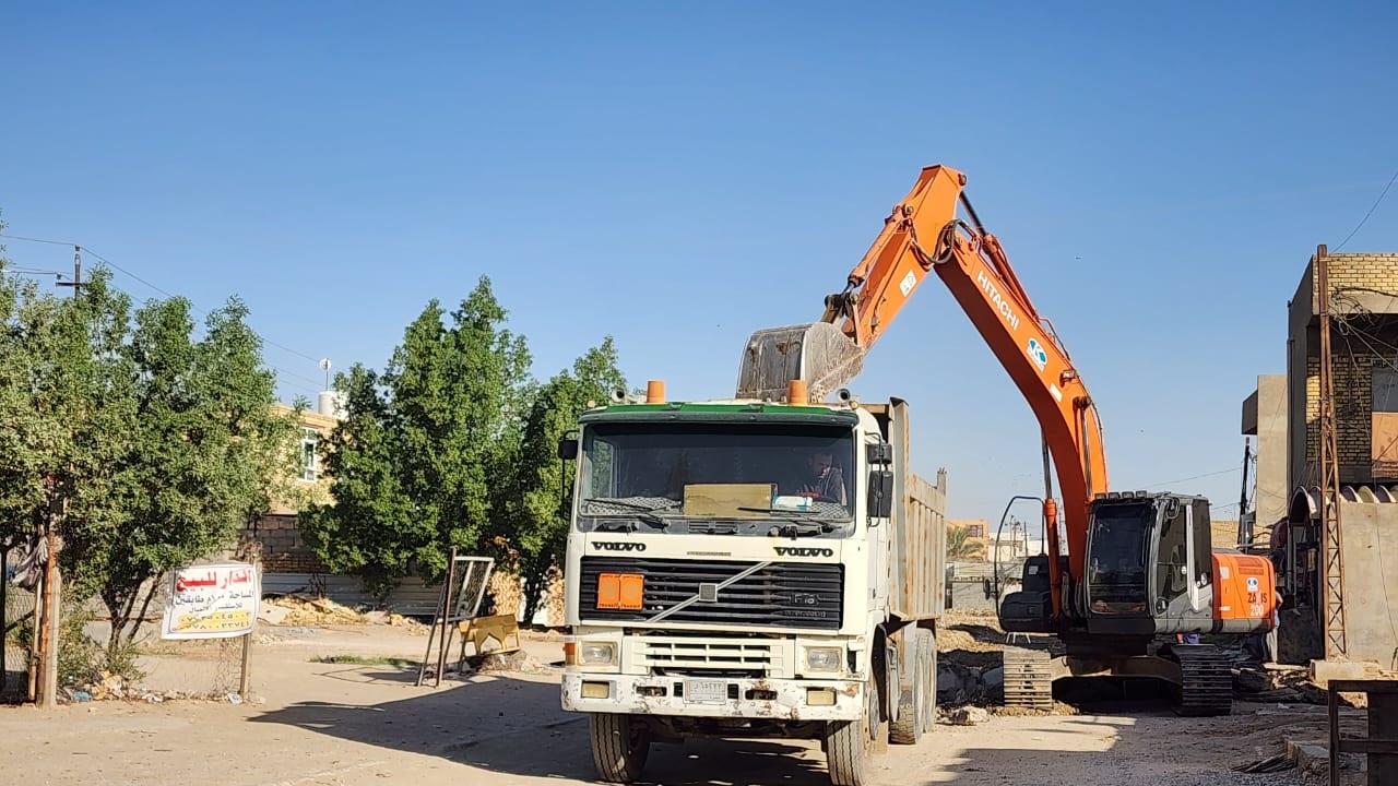 إنجاز 80% من مشروع تطوير البنى التحتية في قضاء الحي