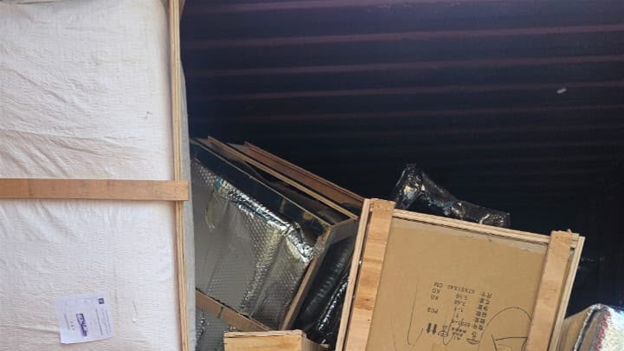 ضبط 6 حاويات مخالفة لشروط الاستيراد في منفذ ميناء ام قصر الاوسط